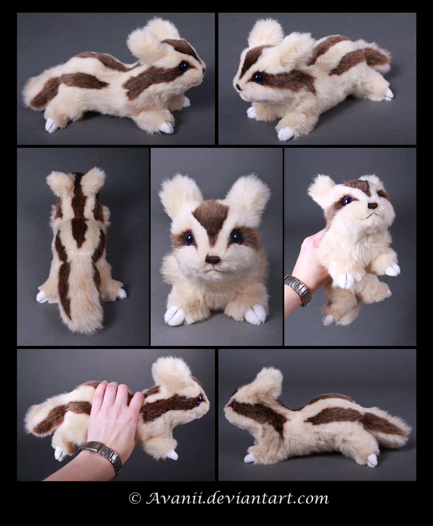 Plushie Commission: Linoone Pokemon