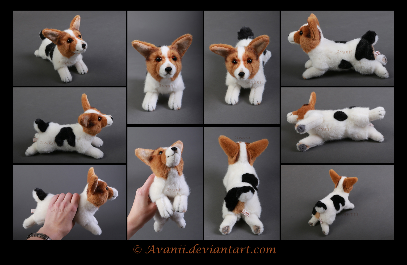 Plushie Commission: Thorin the Corgi by Avanii