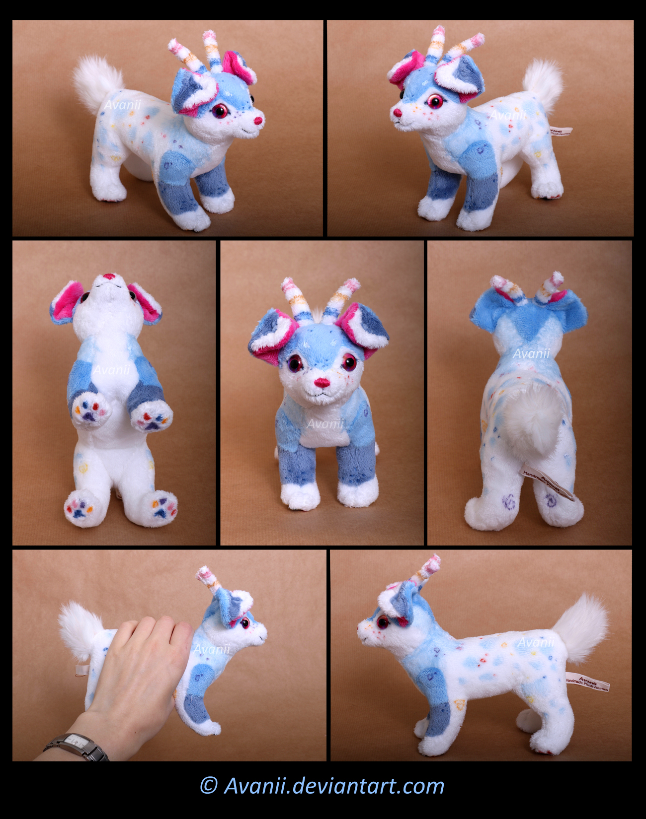 Plushie Commission: Otis the Aliendog by Avanii