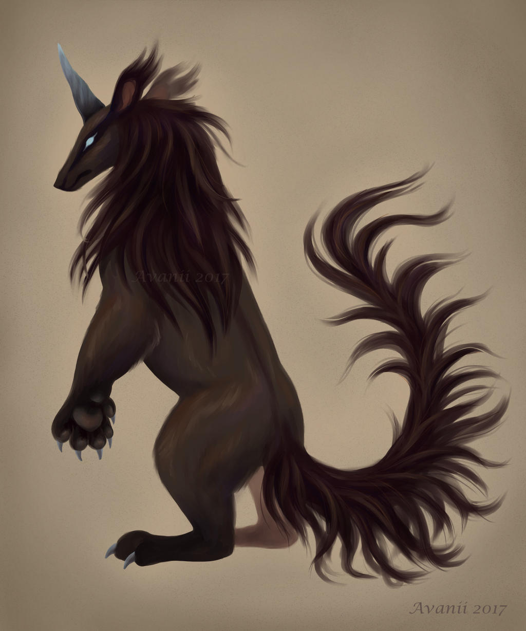 Unicorn Monster by Avanii