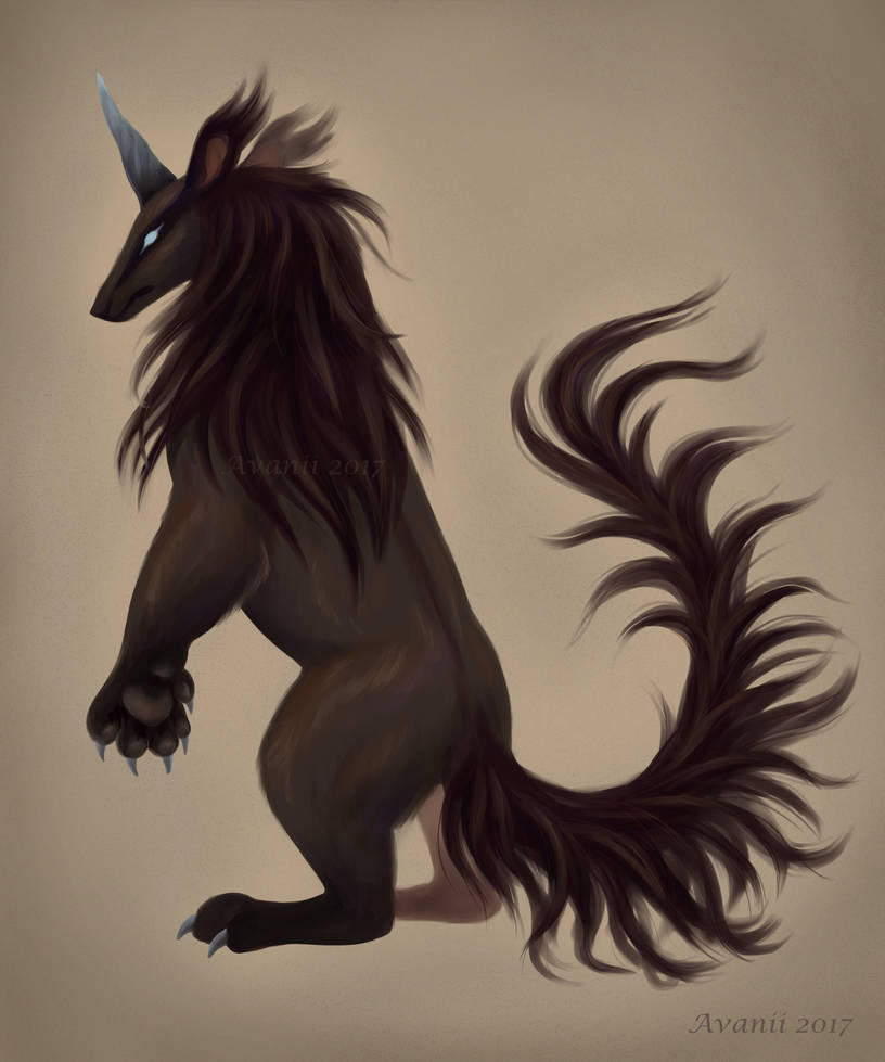 Unicorn Monster by Avanii