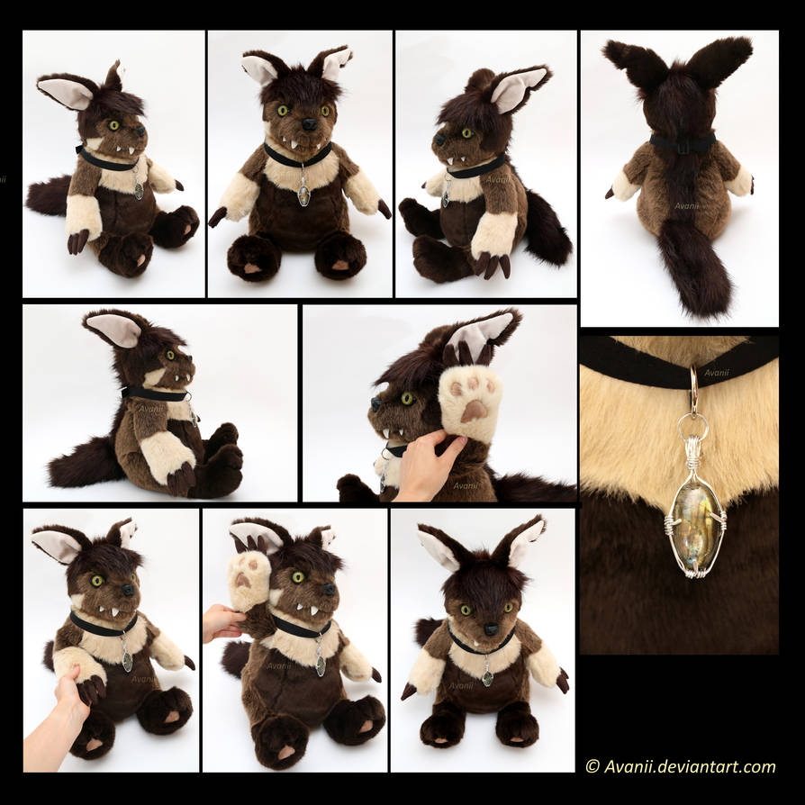 Plushie Commission: Aureumon by Avanii