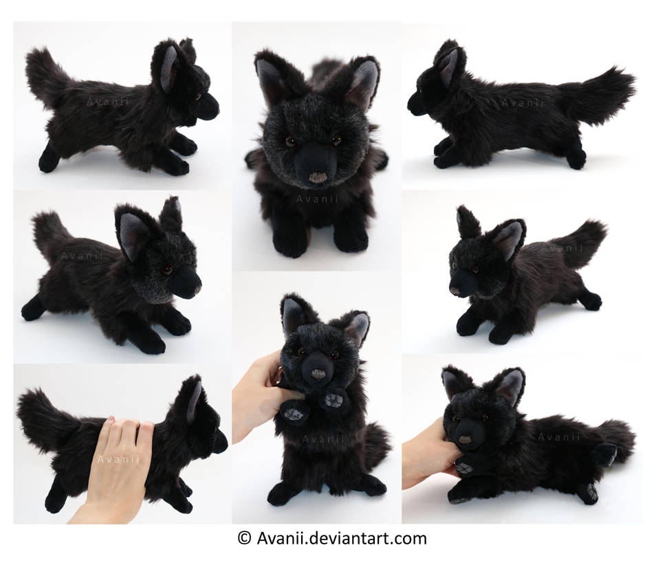 Plushie Commission: Renzo the Dog by Avanii