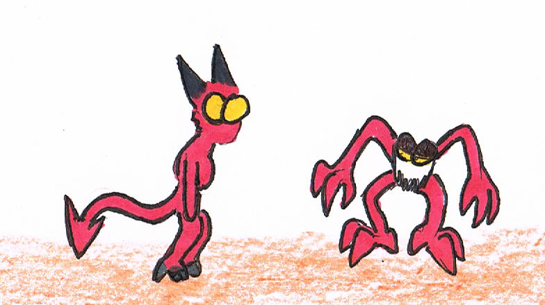 Two imps by sinako777 on DeviantArt