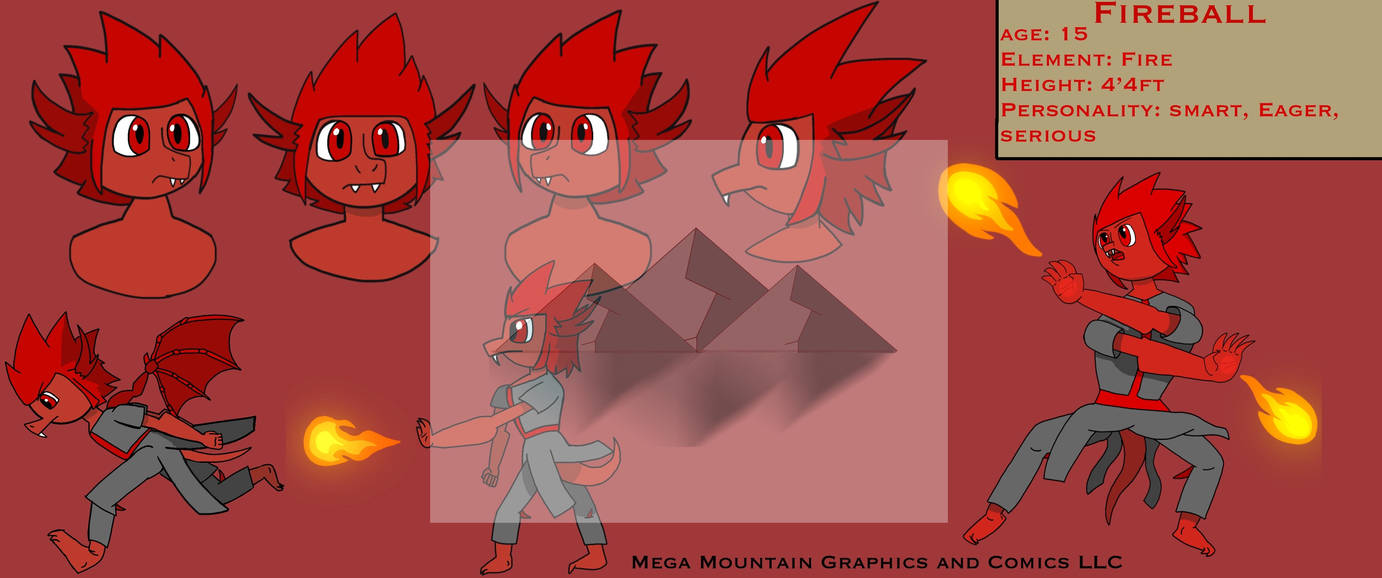 Fireball02 Fireball- Official Ref by IceMountainDragon505 on DeviantArt