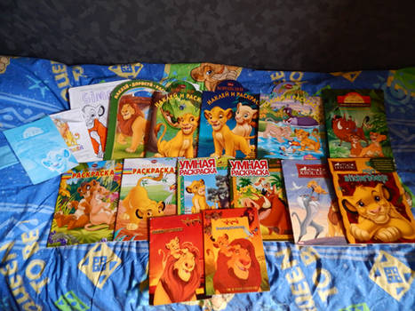 Lion king coloring books