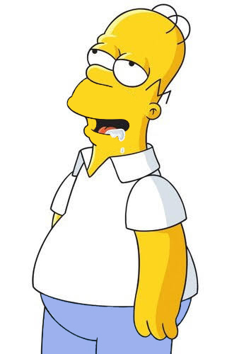 Homer Simpson Drooling Without Stubble By Chrissalinas35 On Deviantart Homer Simpson Drooling Without Stubble By Chrissalinas35 On Deviantart