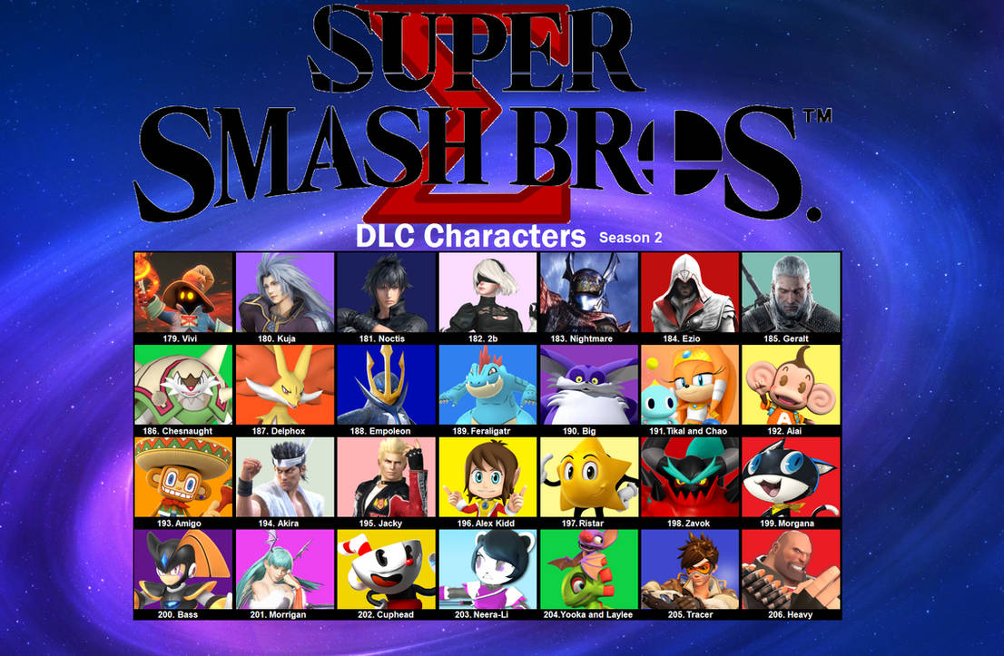 Ssb Sigma SSB-Sigma roster (DLC) Season 2 by firenamedBob on DeviantArt