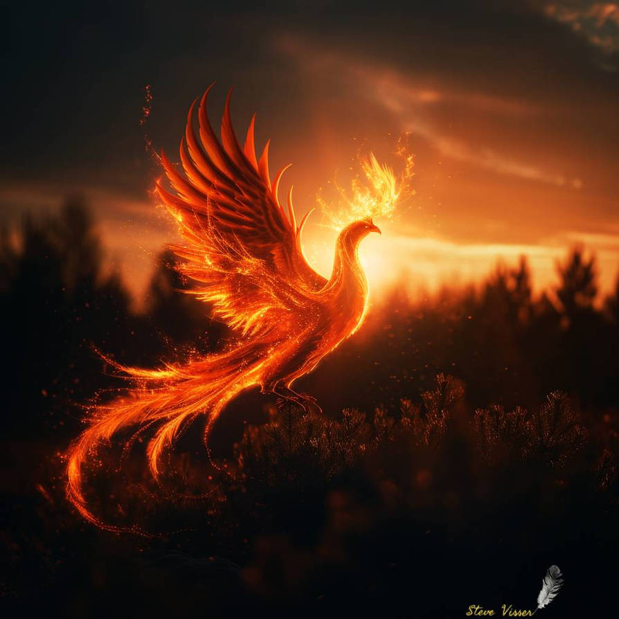 Phoenix Rising by FedwinTheWise on DeviantArt