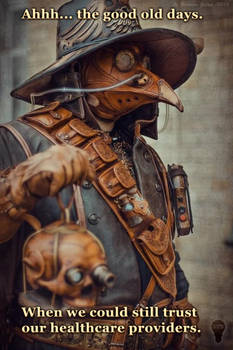 Steampunk Plague Doctor - Good Old Days