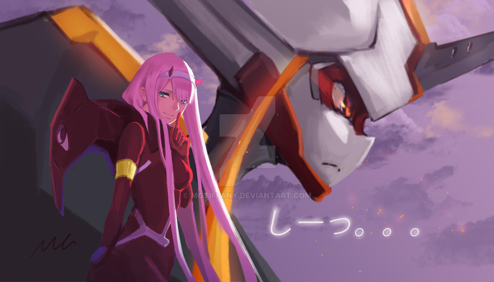 Zero Two Driver Deviantart Zero two! by MGtiffany on DeviantArt