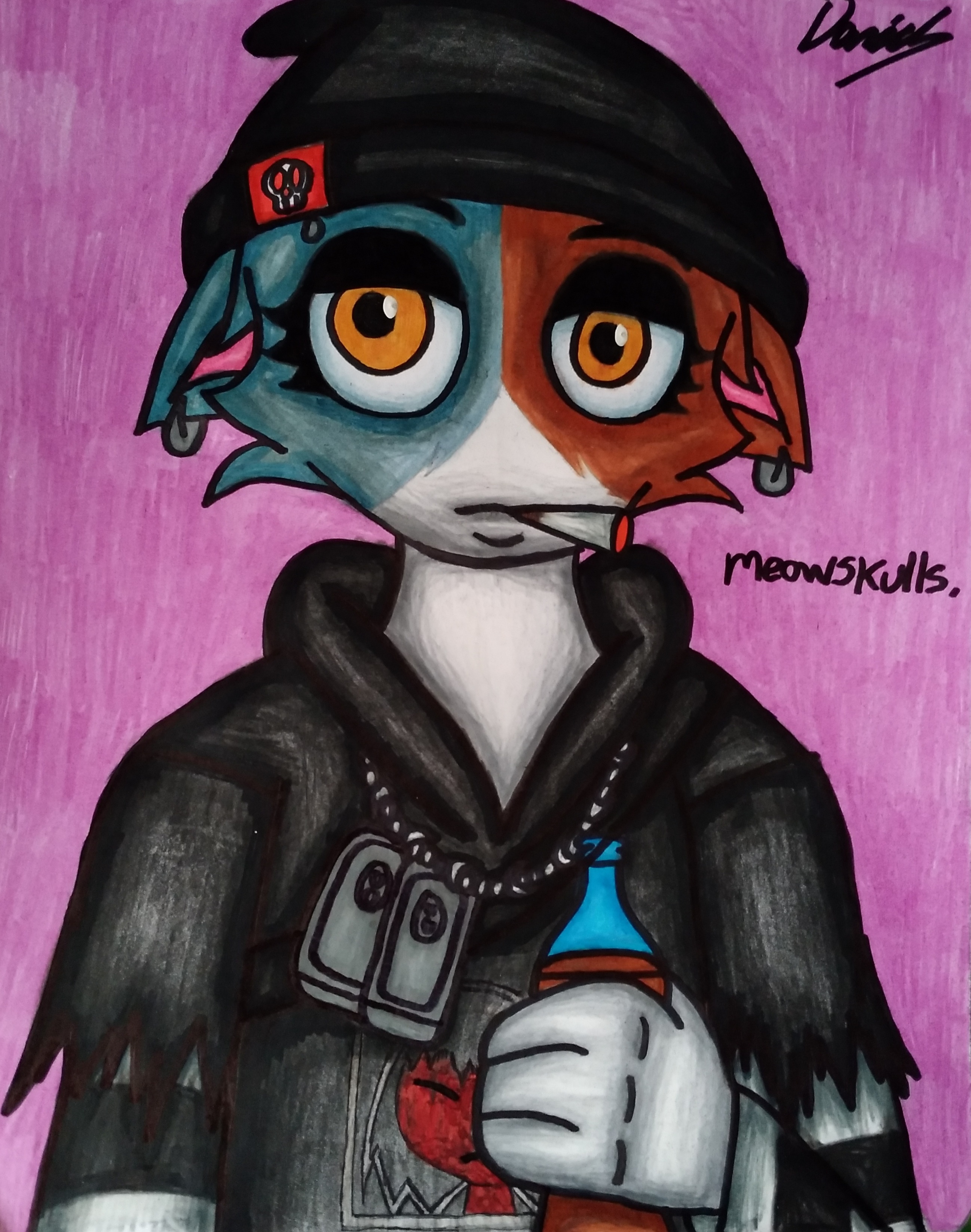 Meowskulls. by SanchezEscoba on DeviantArt
