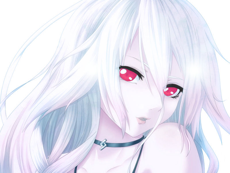 Red Eyes Anime Girl by AngelzHearts on DeviantArt.