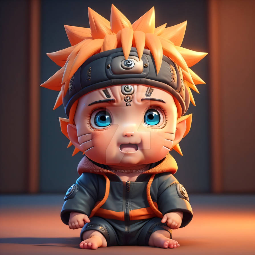 Baby Naruto by Mandrake-Ednam on DeviantArt
