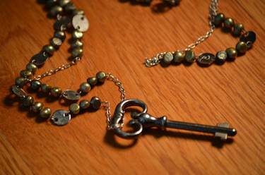 Silver Key Necklace