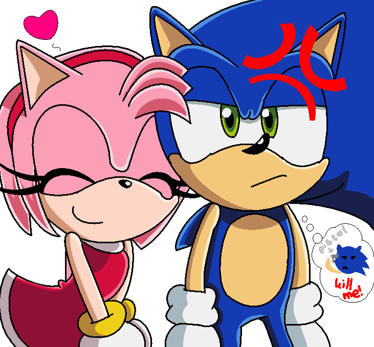 .:Sonic and Amy:.