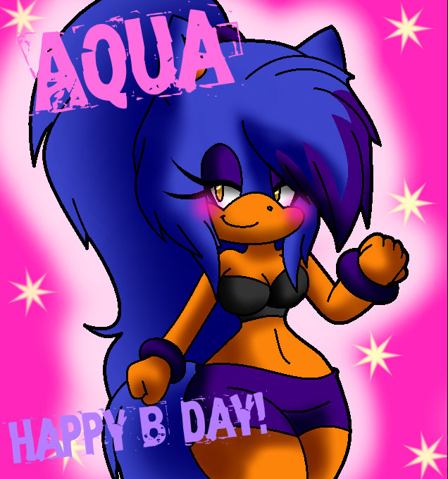 B-day Aqua!!!