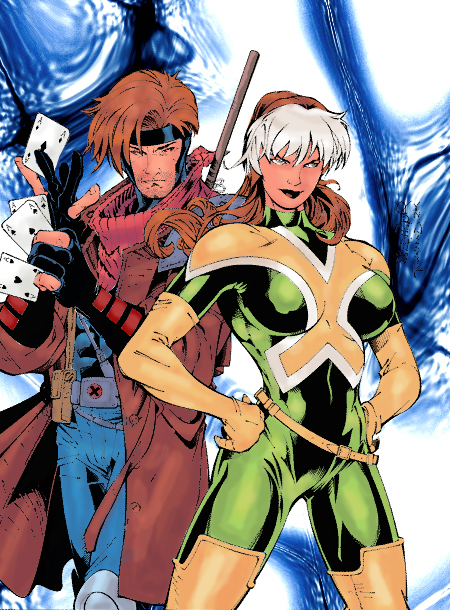 Rogue and Gambit... For Sweety