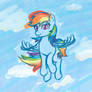 Rainbow Dash Float