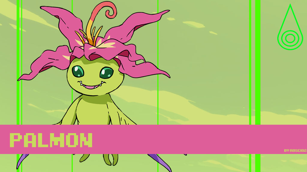 Palmelon Palmon wallpaper by roscio2 on DeviantArt