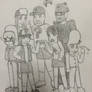 The Gravity Falls cast