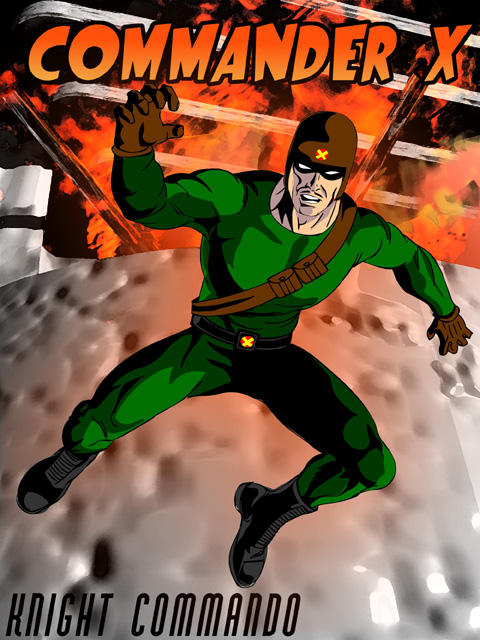 Commando Knight Commander X: Knight Commando by jaypiscopo on DeviantArt