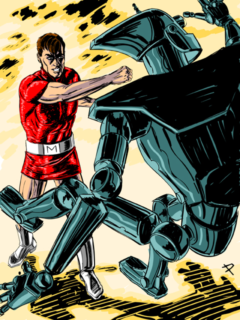 Magnus, Robot Fighter by jaypiscopo on DeviantArt