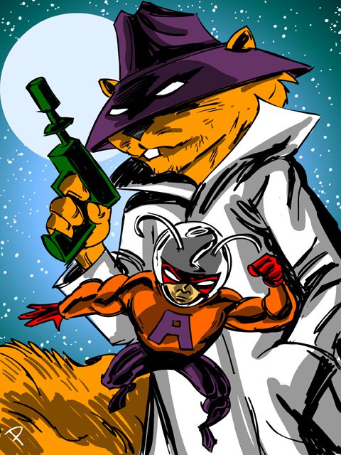 Secret Squirrel and Atom Ant