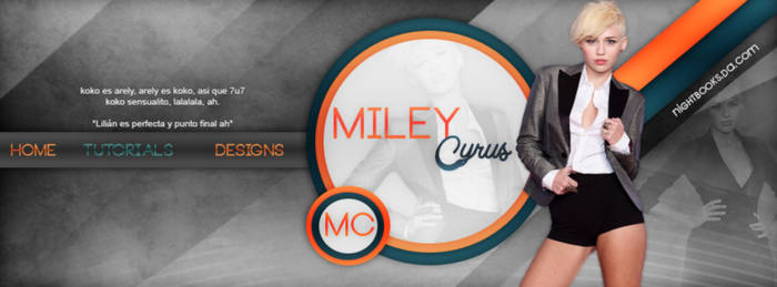 ++Miley Cyrus //. Portada