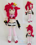 Yoko Littner Gurren Lagann Plush doll by dollphinwing