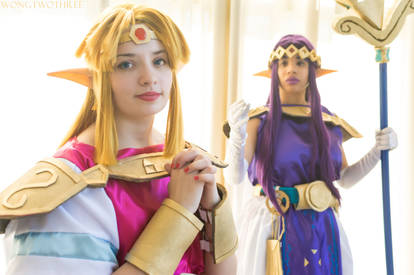 Princess Hilda and Zelda