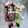 Splatoon Callie and Marie Plush Dolls