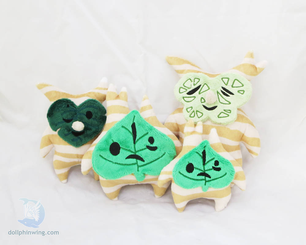 Korok Plushies (Pattern Available) by dollphinwing on DeviantArt