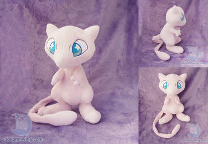 Mew Plushie (Pattern Available)