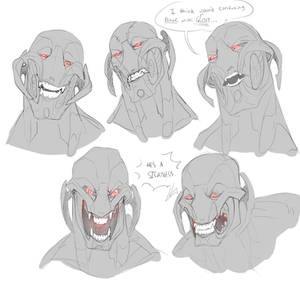 Ultron Teeth Doodles