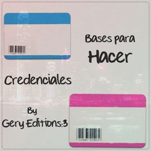 Bases para Hacer Credenciales