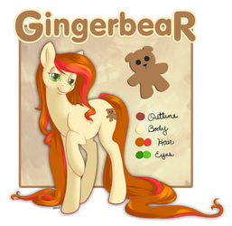 Commission - Gingerbear Reference