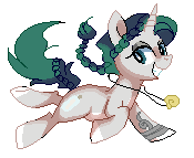 Drifter Pixel Pony by Pepooni