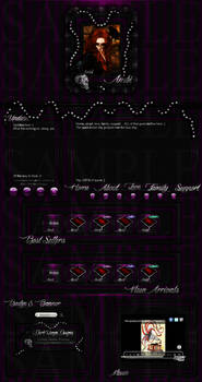 Raven and Pearls IMVU HP Layout