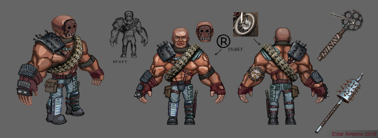 Raider Create Raider concept art by EldarAmenov on DeviantArt