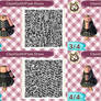 AC:NL QR Chain Goth Punk Dress