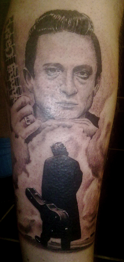 Johnny Cash Tattoo by nikcann on DeviantArt Johnny Cash Tattoo by nikcann on DeviantArt