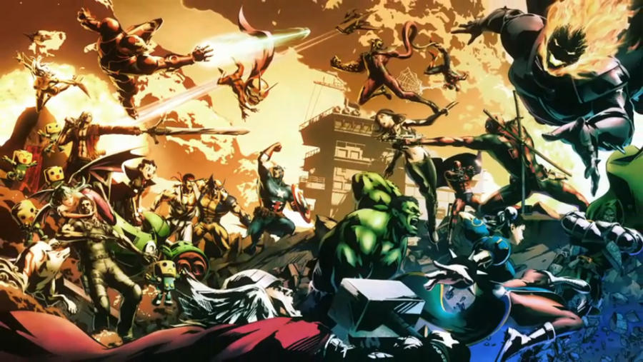MARVEL Vs CAPCOM 3 MURAL by q2099 on DeviantArt