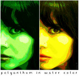 polyanthum in water color