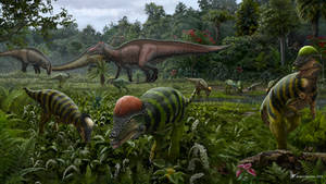 "The Journey’s Pause" - Pachycephalosaurus