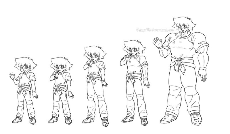 Muscle growth 6 by Furipa93 on DeviantArt