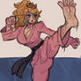 Princess Peach's Martial Arts Training