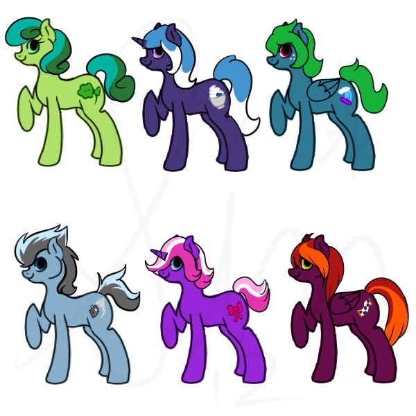 Mlp Designes MLP Designs $3 Each by SinLigereep on DeviantArt