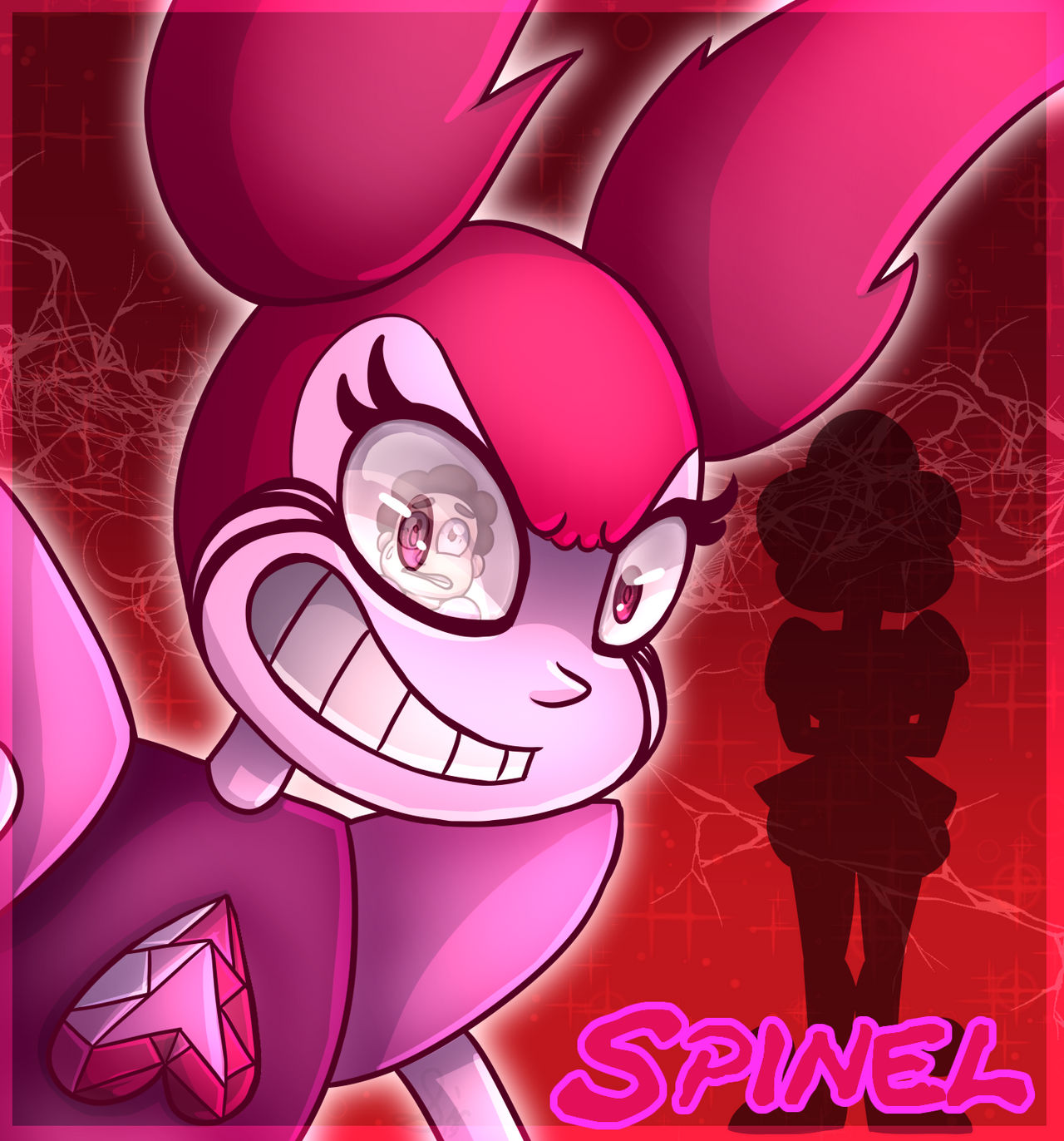 Deviantart Spinel Spinel -Fanart- by SinLigereep on DeviantArt