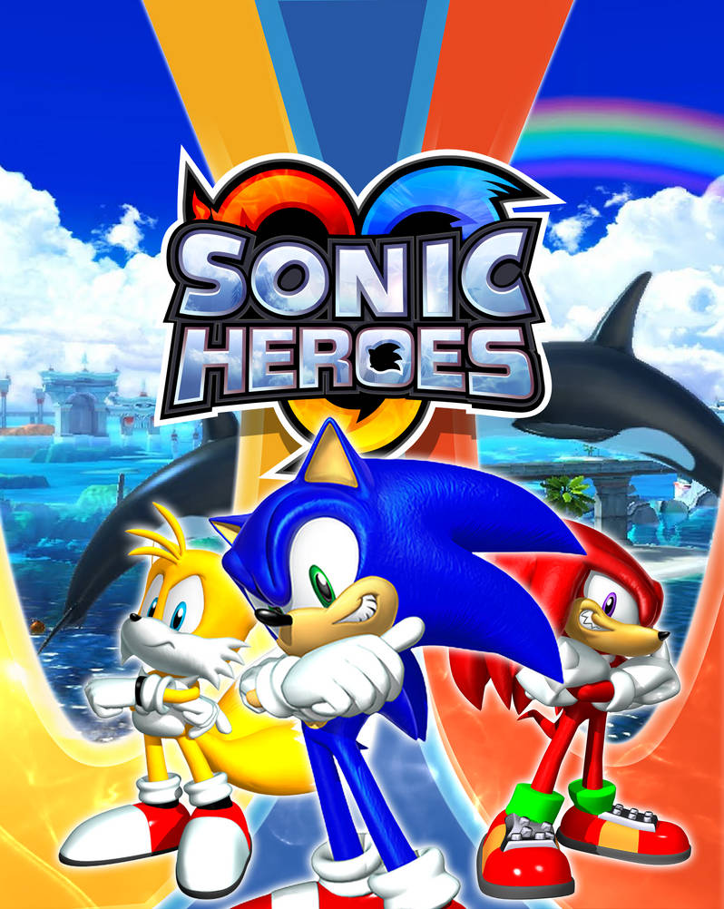 Соник герои играть. Игра Sonic Heroes 2. Соник хироус. Обложки Sonic Heroes PC. Sonic Heroes ps3.